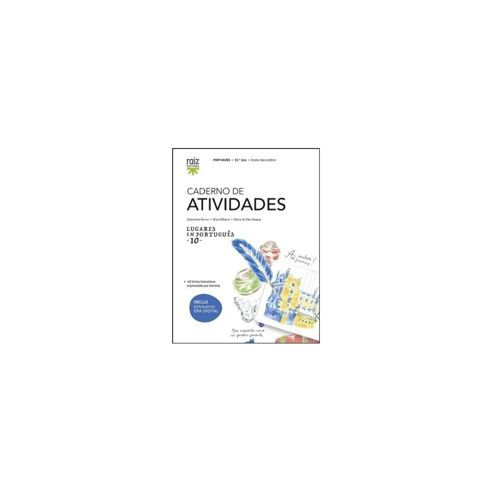 9789897444487 - Lugares em Português 10 - Caderno de Atividades