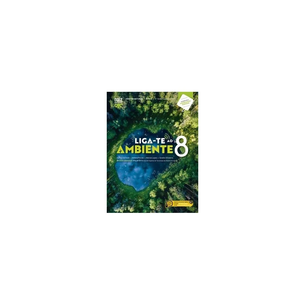 9789897444944 - Liga-te ao Ambiente 8 - Ciências Naturais - Manual do Aluno