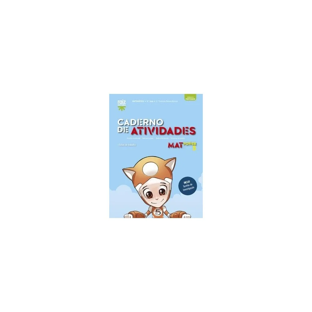 9789897445071 - MatPower 5 - Matemática A - 5.º Ano - Tarefas de Investigão/Caderno de Atividades