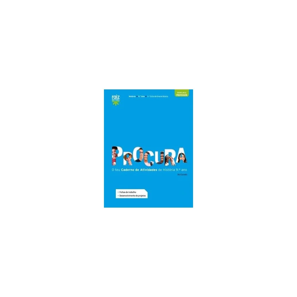 9789897445415 - Procura 9 - História - Caderno de Atividades