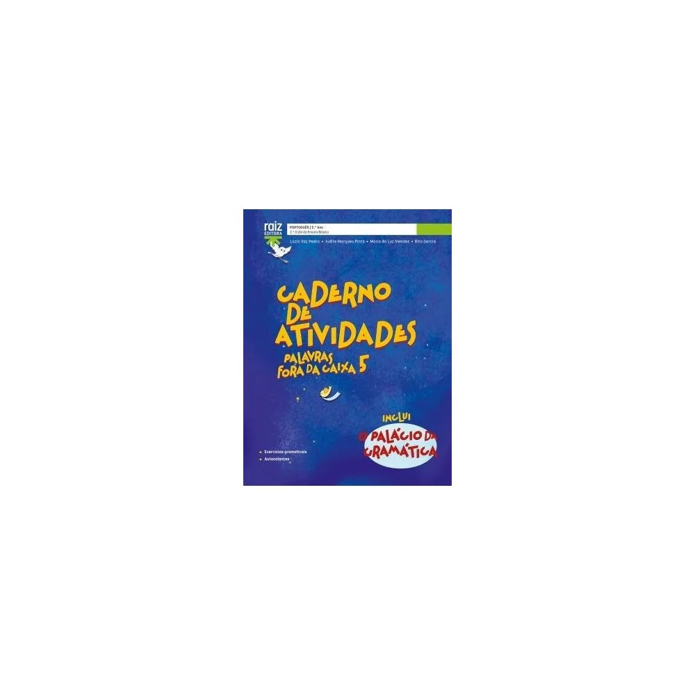 9789897445514 - Palavras Fora da Caixa 5 - Português - Caderno de Atividades /Palácio da Gramática
