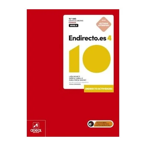 9789897672835 - Endirecto.es 4 - Espanhol - Nível 4 - 10.º Ano - Caderno de Atividades 9789897672835 - Endirecto.es 4 - Espanhol - Nível 4 - 10.º Ano - Caderno de Atividades