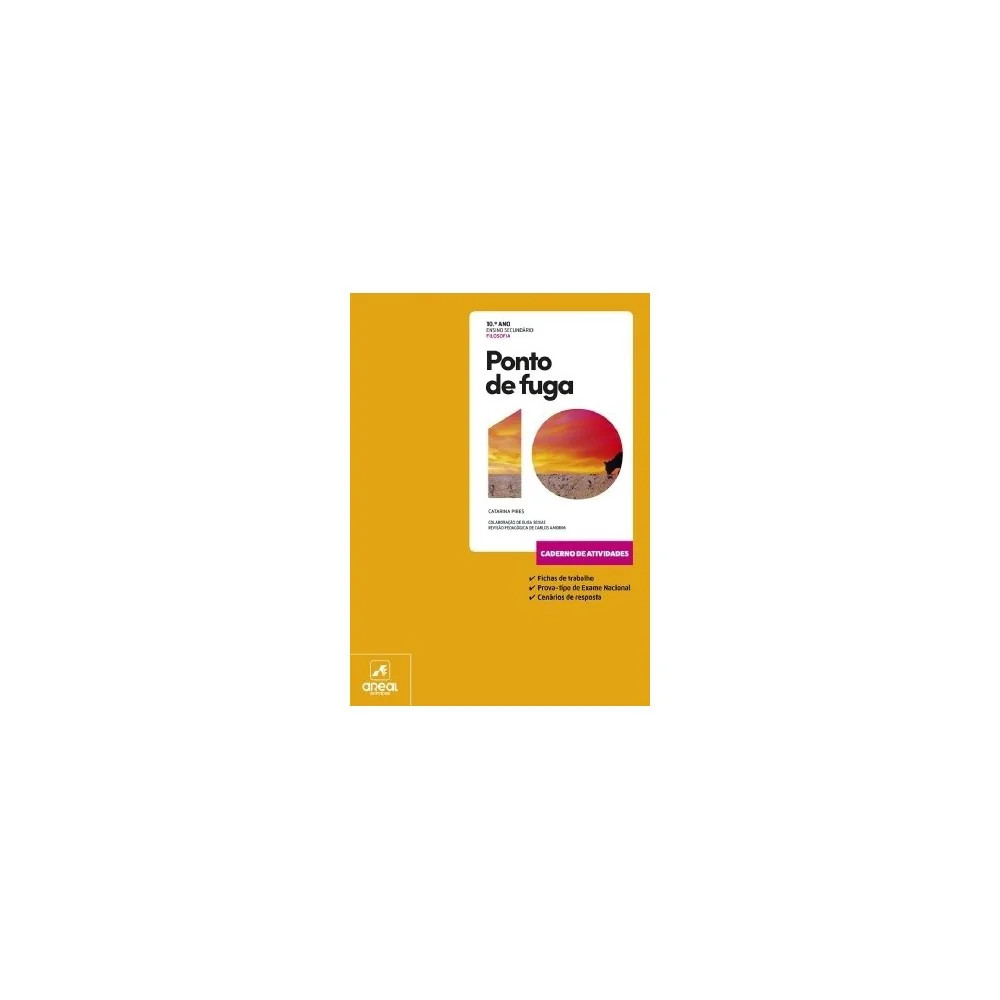 9789897673016 - Ponto de Fuga 10 - Filosofia - Caderno de Atividades