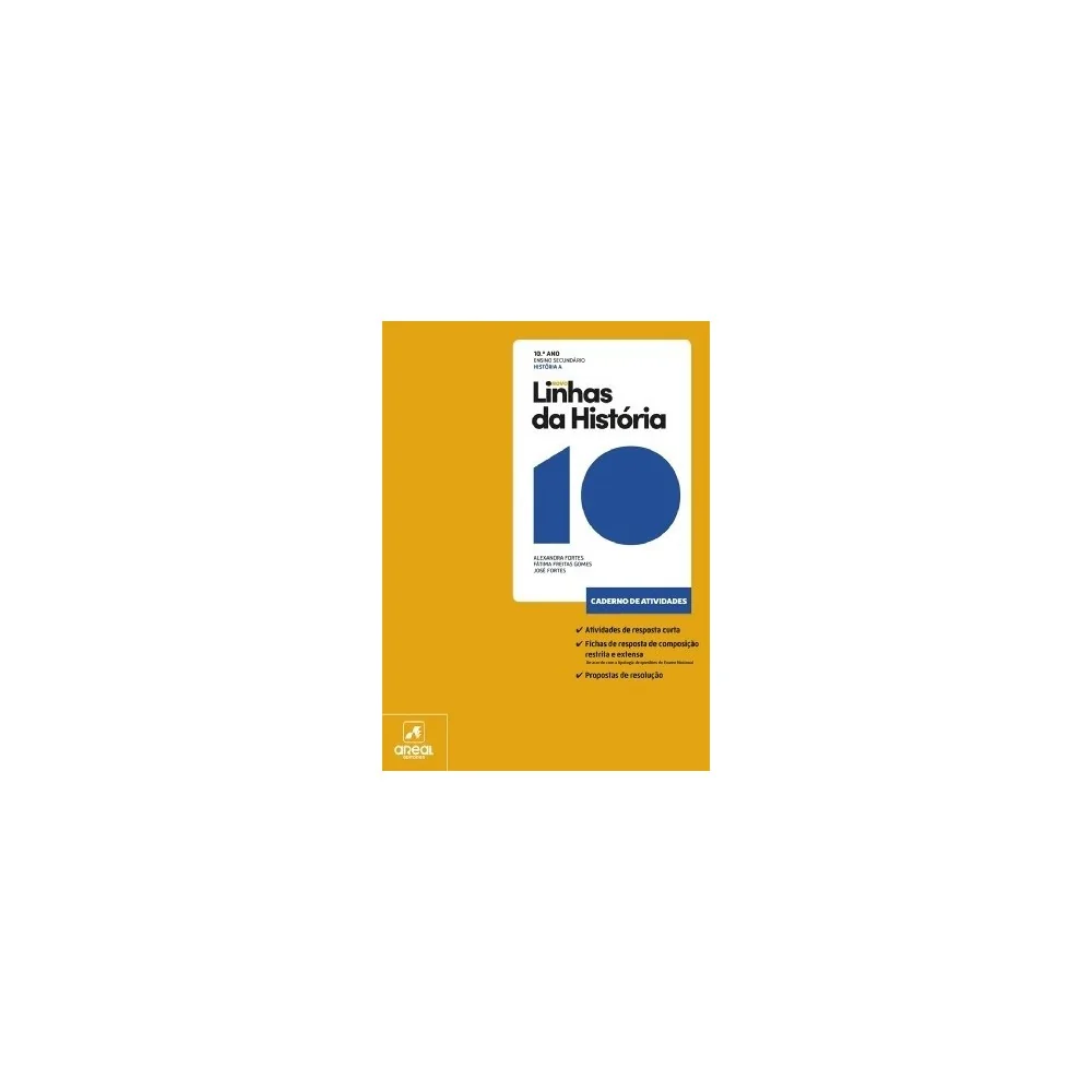 9789897675355 - Novo Linhas da História 10 - História A - Caderno de Atividades