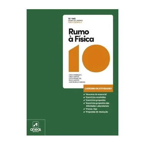 9789897675461 - Rumo à Física 10 - Física A - Caderno de Atividades 9789897675461 - Rumo à Física 10 - Física A - Caderno de Atividades