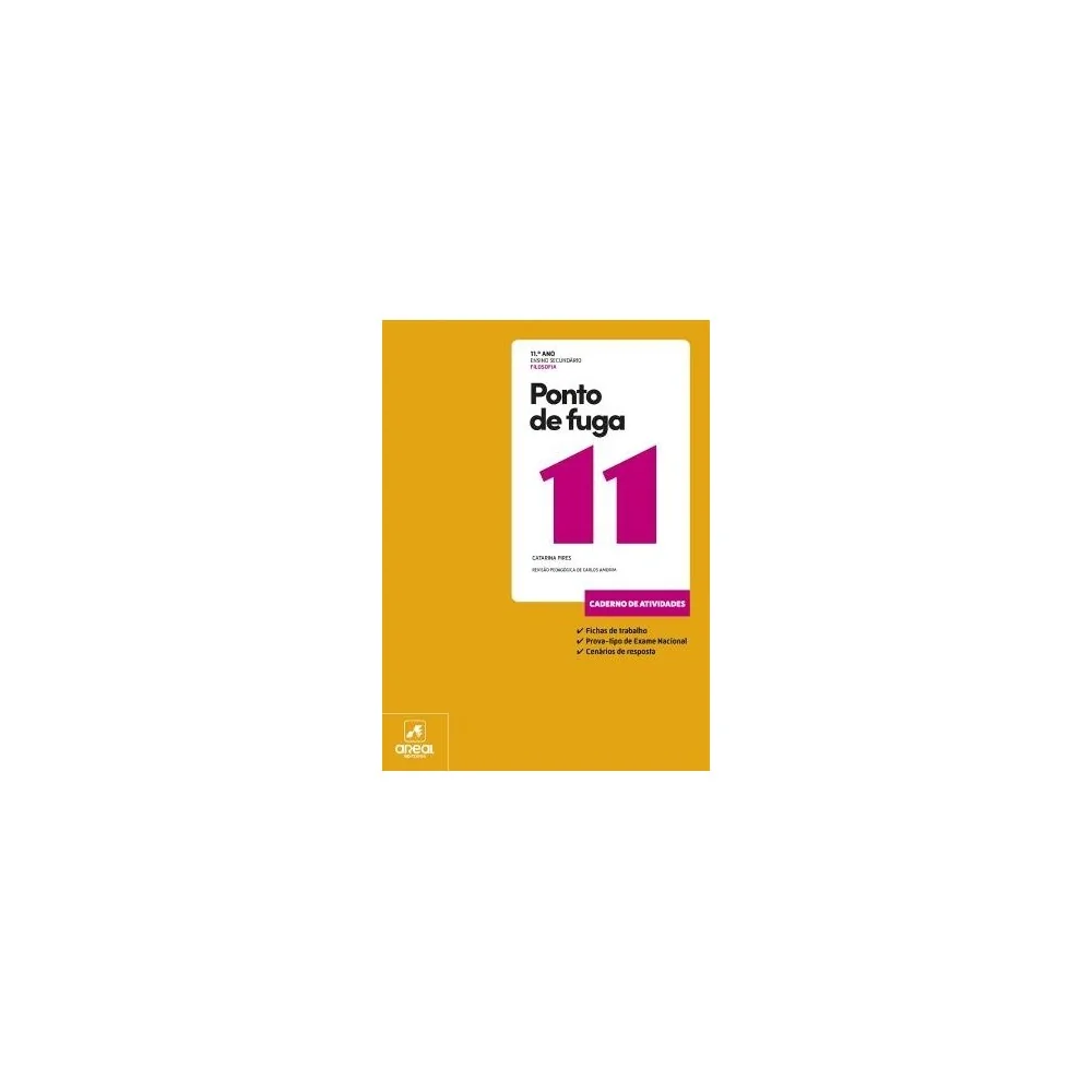9789897678134 - Ponto de Fuga 11 - Filosofia - Caderno de Atividades