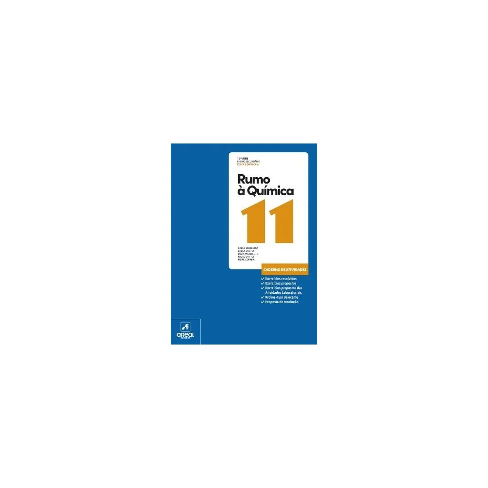 9789897678332 - Rumo à Química 11- Química A - Caderno de Atividades