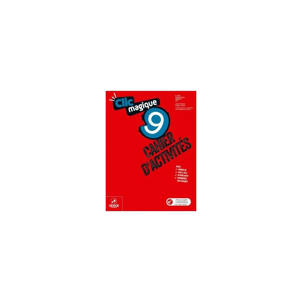 9789897679421 - Clic Magique 9 - Francês - Nível A2.2 - Cahier d'activités/Caderno de Atividades