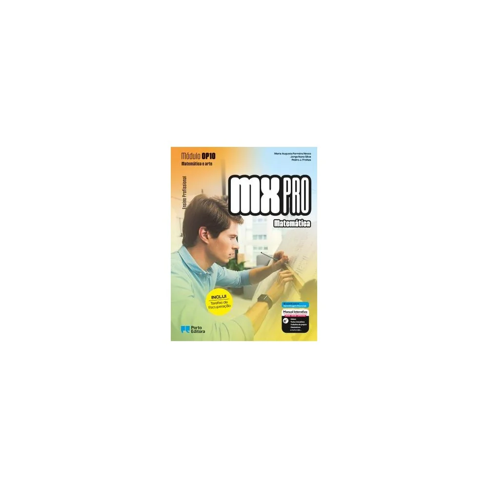 9789720443908 - MX PRO - Matemática - Módulo OP10 - Matemática e arte - Ensino Profissional