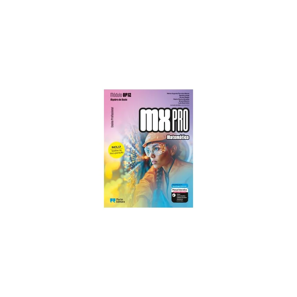 9789720443922 - MX PRO - Matemática - Módulo OP12 - Álgebra de Boole - Ensino Profissional