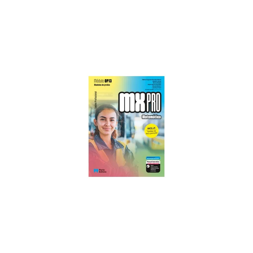 9789720443939 - MX PRO - Matemática - Módulo OP13 - Modelos de grafos - Ensino Profissional