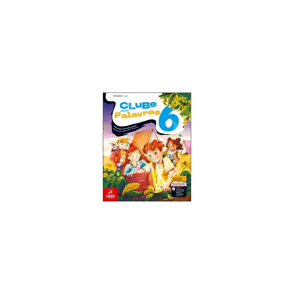 9789895750184 - Clube das Palavras 6 - Português - Manual do Aluno