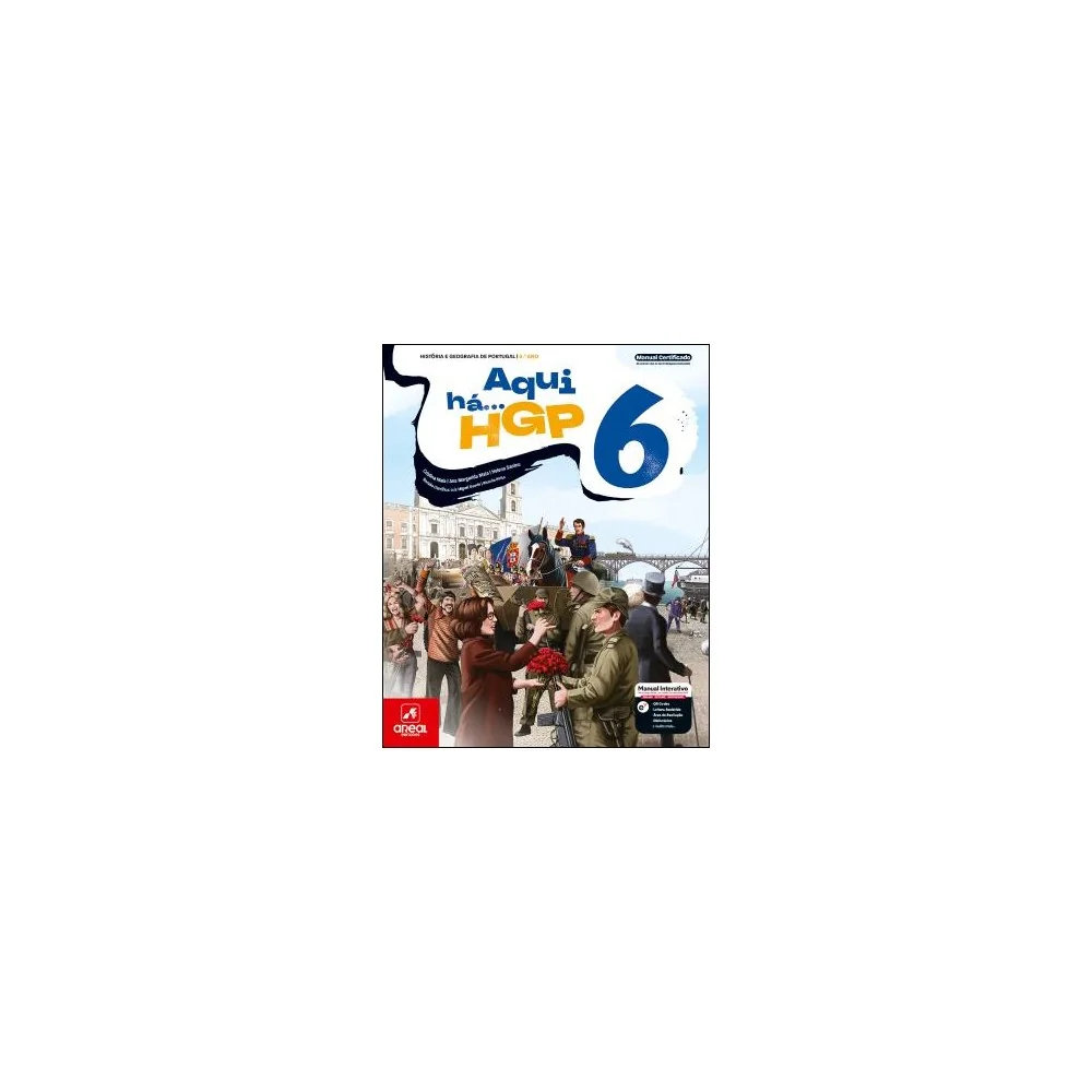 9789895750269 - Aqui há... HGP! 6 - História e Geografia de Portugal - Manual do Aluno