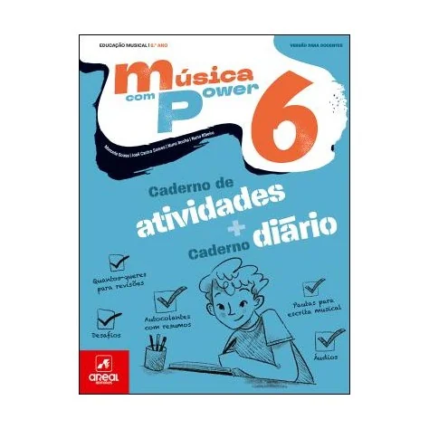 9789895750368 - Música com Power 6 - Educação Musical - Caderno de Atividades 9789895750368 - Música com Power 6 - Educação Musical - Caderno de Atividades