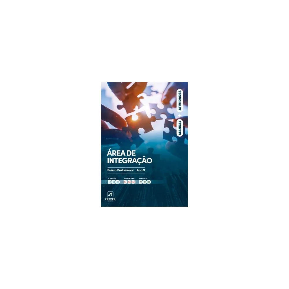 9789895750405 - Área de Integração - Ano 3 - Ensino Profissional