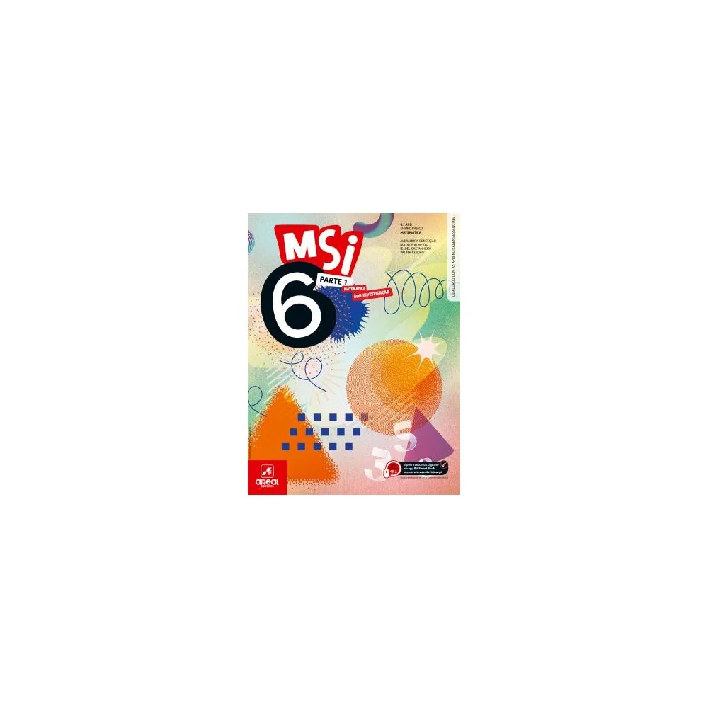 9789897679186 - MSI 6 - Matemática Sob Investigação 6 ( 2 Volumes) - Manual do Aluno