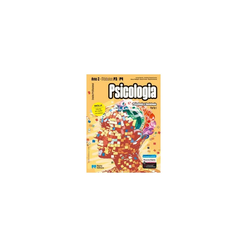 Psicologia e Sociologia - Módulos P3 e P4/Módulos S3 e S4 (Ano 2) - Ensino Profissional ( 2 Volumes) - Manual do Aluno