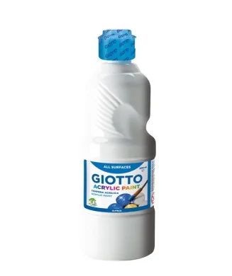 Frasco Guache Acrílico Giotto 500 ml 533701 Branco