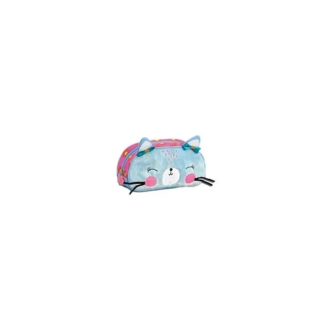 Estojo Gata Lemon Ribbon Nici 22x11x5cm