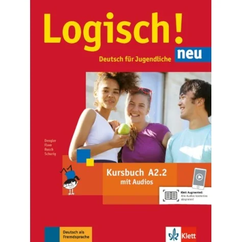 9783126052153 - Logisch! neu A2.2 Kursbuch - Alemão 10.º Ano - Manual do Aluno 9783126052153 - Logisch! neu A2.2 Kursbuch - Alemão 10.º Ano - Manual do Aluno