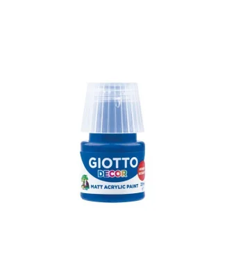 Frasco Guache Acrílico Giotto Decor 25 ml 538117 Azul Ultramar