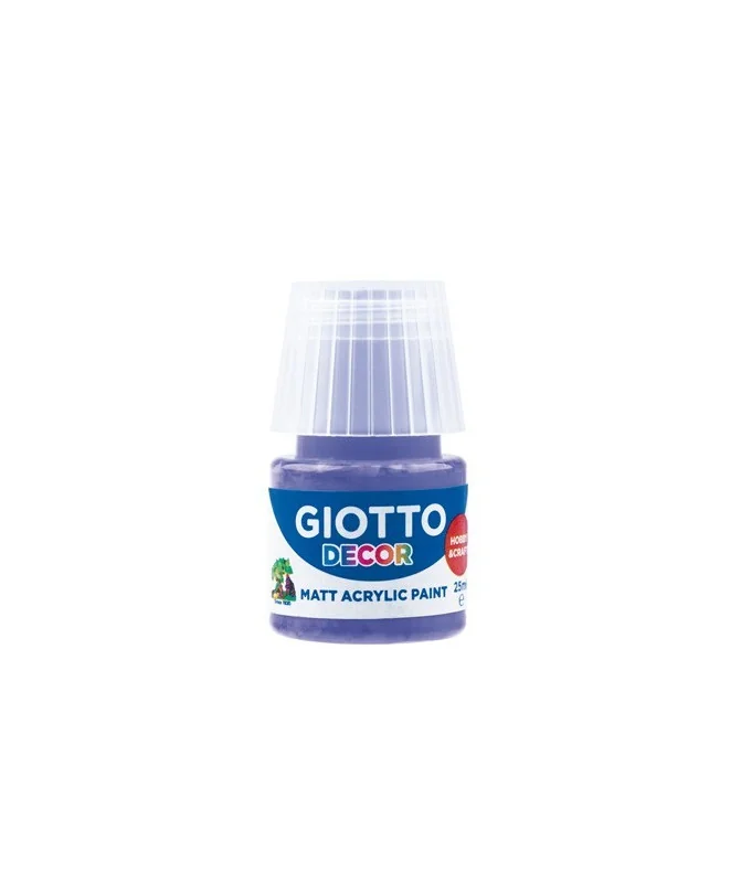 Frasco Guache Acrílico Giotto Decor 25 ml 538119 Violeta