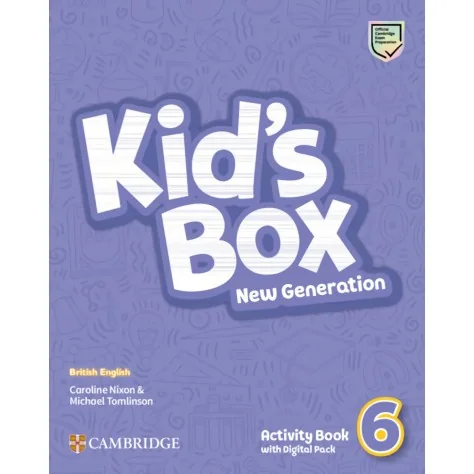 9781108894906 - Kid's Box New Generation Level 6 Activity Book with Digital Pack British English - Caderno de Atividades 9781108894906 - Kid's Box New Generation Level 6 Activity Book with Digital Pack British English - Caderno de Atividades