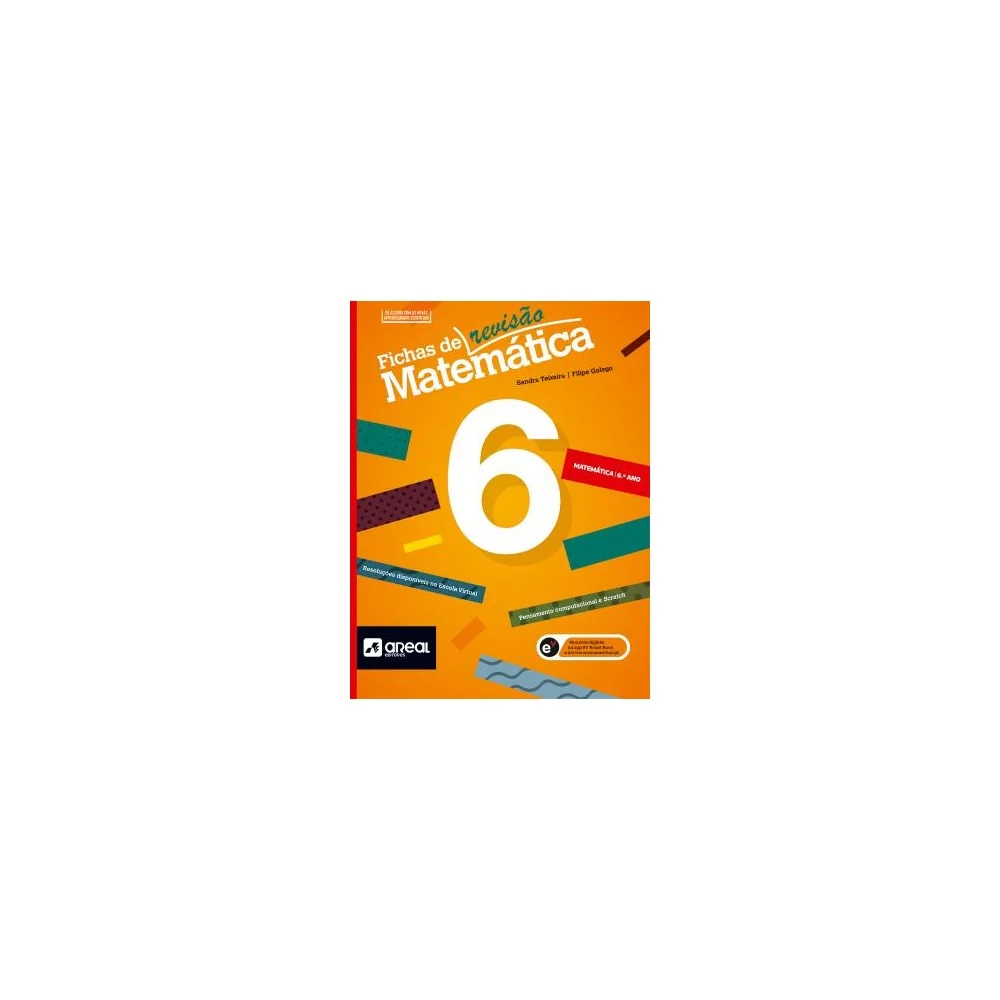 9789897679285 - Fichas de Matemática 6 - 6.º Ano