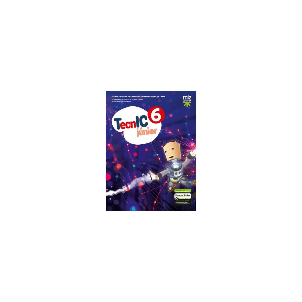 9789897445880 - TecnIC Júnior 6 - TIC - Manual do Aluno
