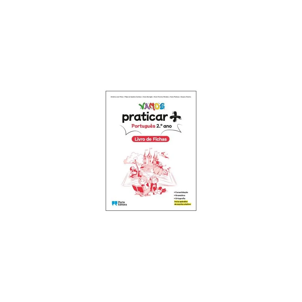 9789720111449 - VAMOS praticar + (Livro de Fichas) - Português - 2.º Ano - Caderno de Atividades