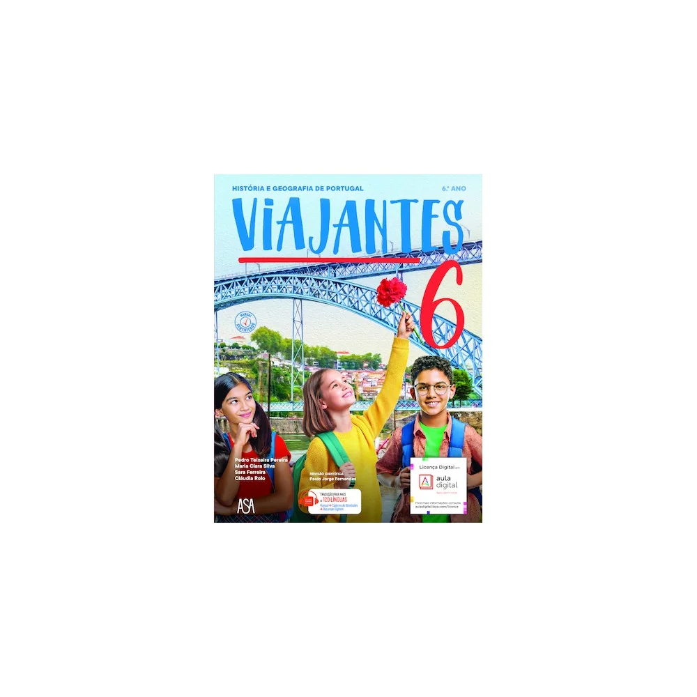 9789892364322 - Viajantes HGP 6 - História e Geografia de Portugal - Manual do Aluno