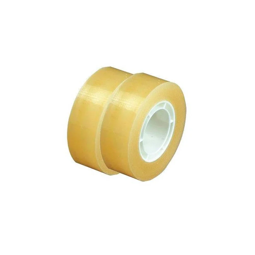 8426307322164 - Fita Cola Adesiva Transparente Plus Office 19mmx33m Embalagem Individual Corte Fácil