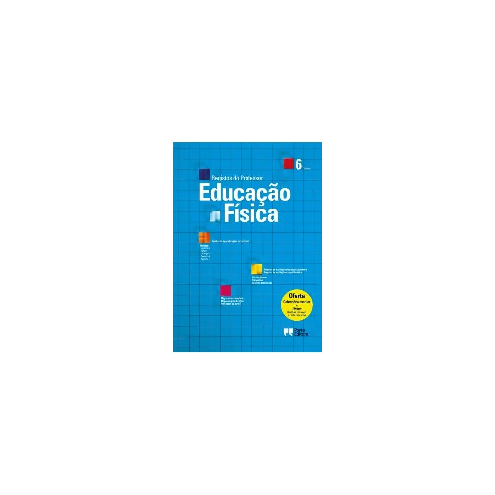 Registos do Professor de Educação Física - 6 Turmas