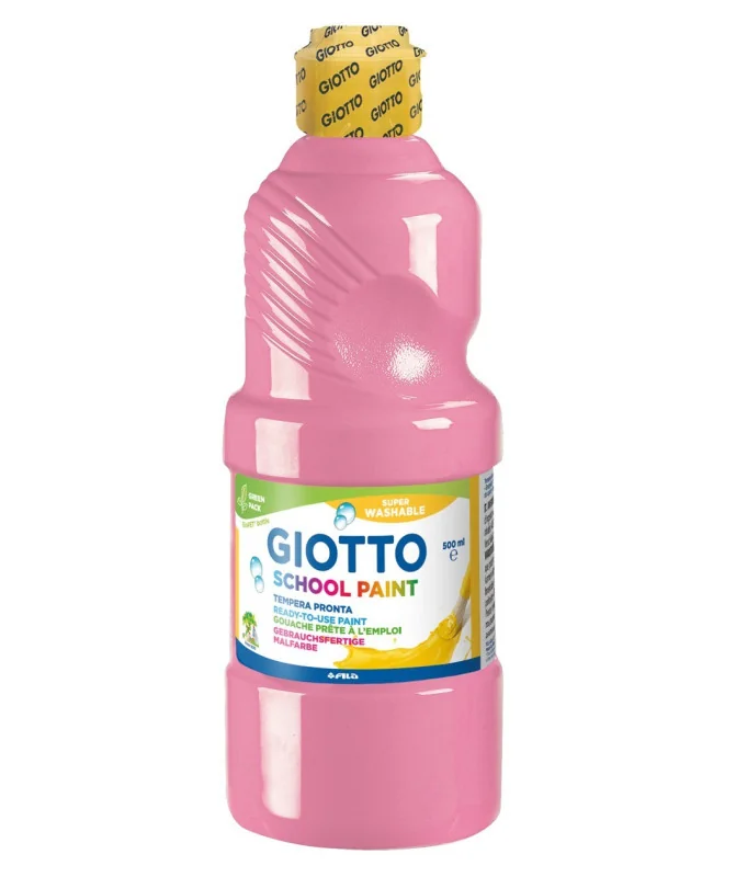 Frasco Guache Escolar Giotto 500 ml 535306 Rosa