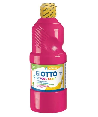 Frasco Guache Escolar Giotto 500 ml 535310 Magenta