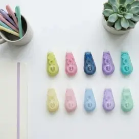 Corretor Fita Campus Mini Cores Pastel 5mmx6m