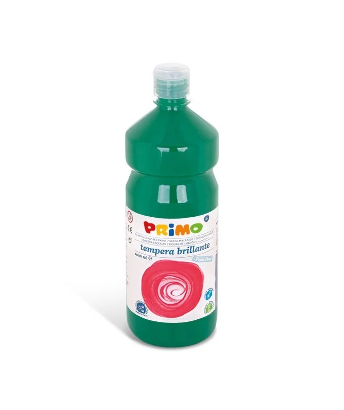 Frasco Guache Primo 1 Litro BR1000630 Verde Escuro