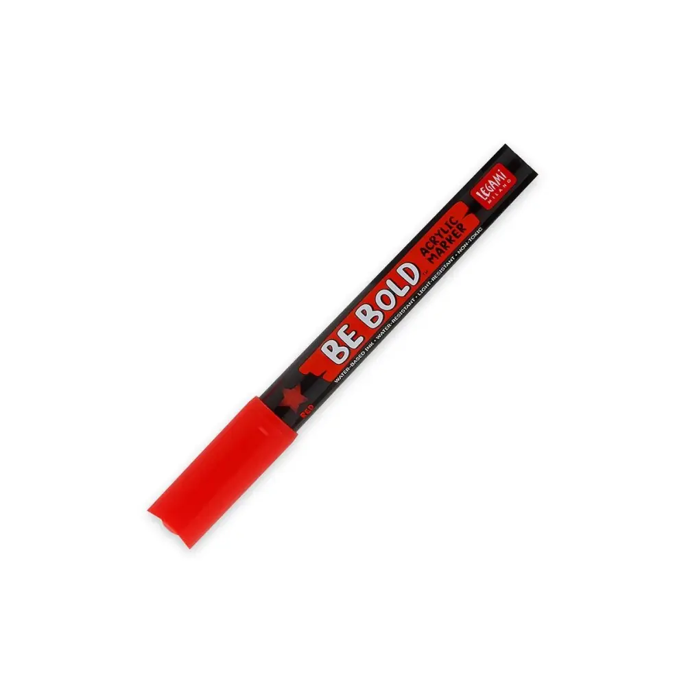 Marcador Acylic Marker Be Bold Legami Vermelho