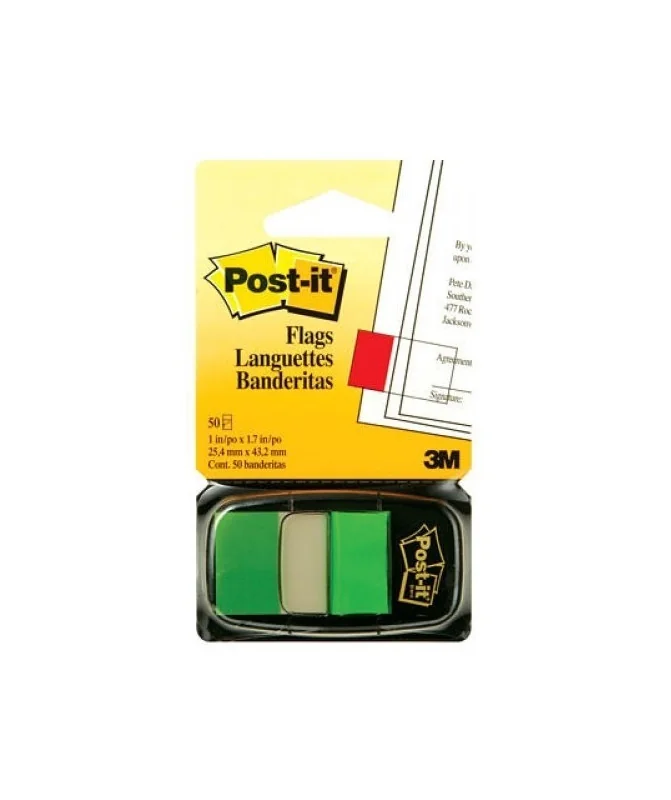 Index Post-it c/ Dispensador 680-3 Verde