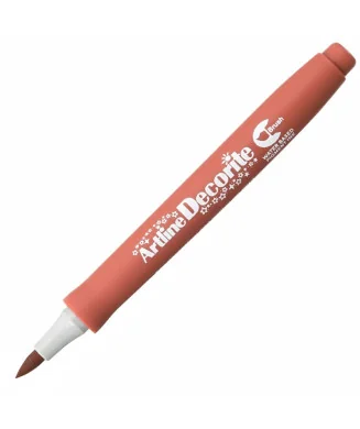 Marcador Artline Decorite Brush Castanho