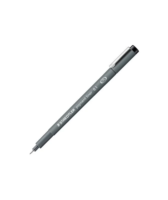 Marcador Calibrado Staedtler 308 Pigment Liner Preto 0,1mm