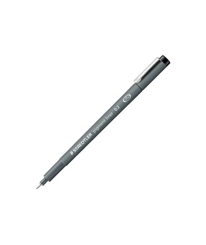 Marcador Calibrado Staedtler 308 Pigment Liner Preto 0,2mm