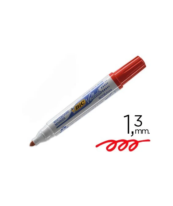 Marcador p/Quadro Branco BIC Velleda 1701 Vermelho