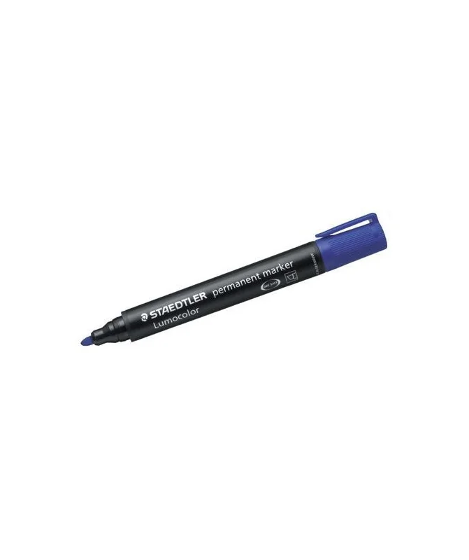 Marcador Permanente Staedtler Ponta Redonda 352 Azul