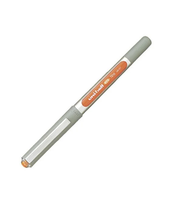 Marcador Roller Uniball Fine Eye UB-157 Laranja