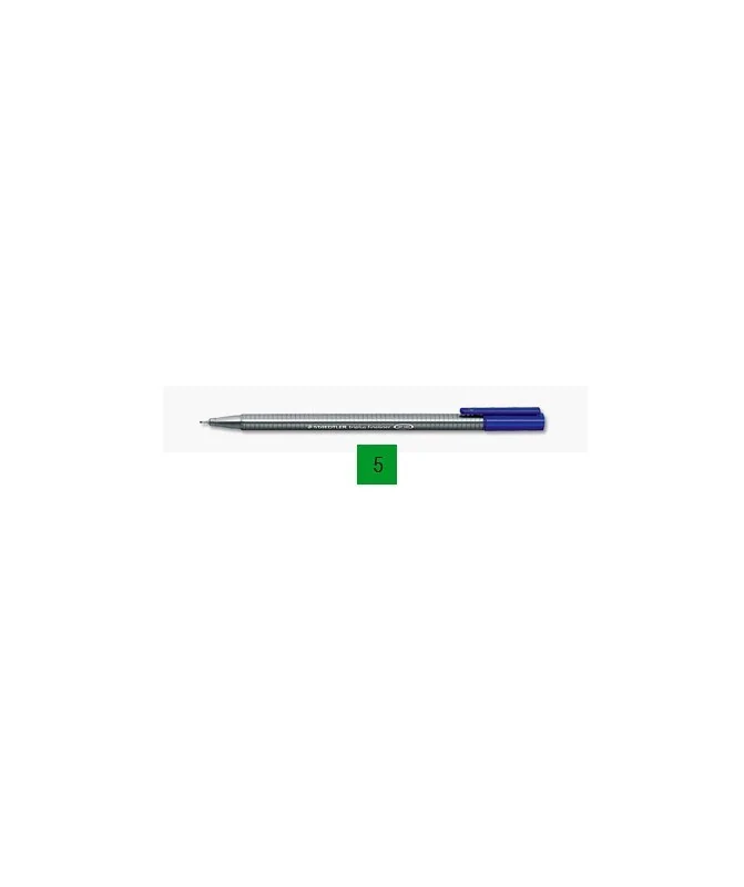 Marcador Staedtler Fineliner 334-5 Verde