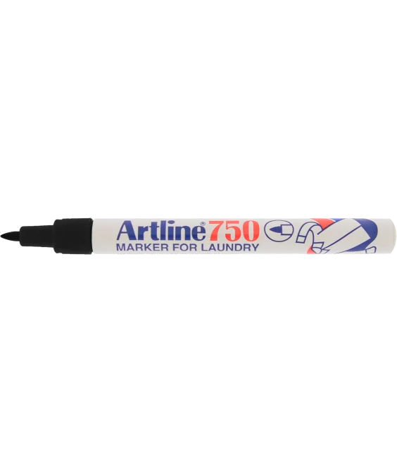 Marcador Textil 0,7mm Artline 750 Preto Marcador Textil 0,7mm Artline 750 Preto