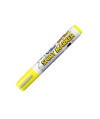 Marcador T-Shirt Marker Artline 2mm EKT-2 Fluorescente Amarelo