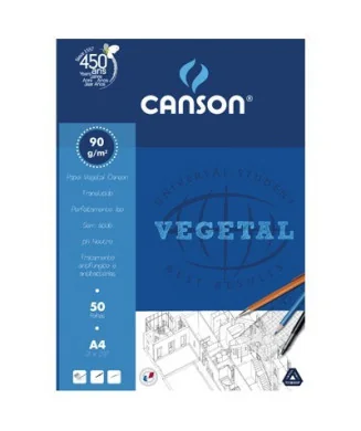 Bloco Papel Vegetal Canson A3 90/95gramas 05627