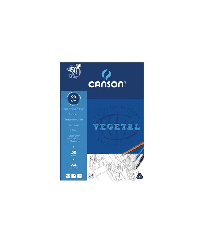 Bloco Papel Vegetal Canson A3 90/95gramas 05627